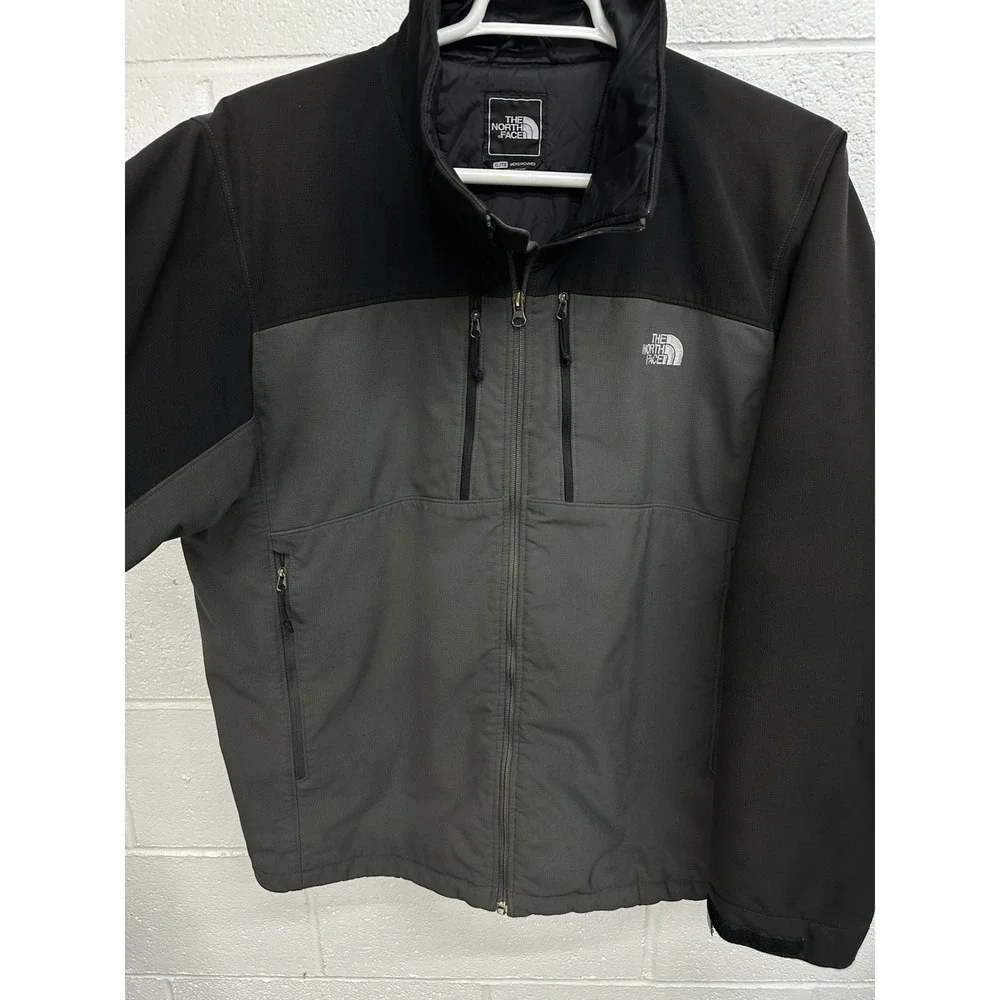 The North Favlce Primaloft Insulated Full Zip Coat / Black & Gray / Men's XL - Picture 3 of 11